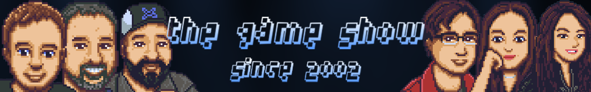 The Game Show Pixel Art Banner