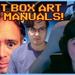 Video game box art picks from The Game Show, including the original Mega Man NES cover